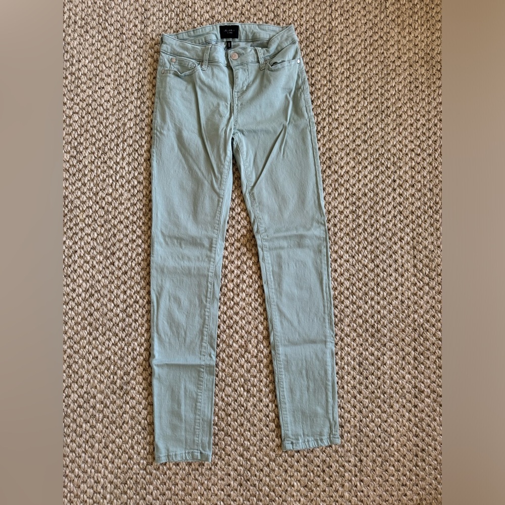 Celebrity Pink Mint Green Skinny Jeans Leggings Jeggings Size 3/26